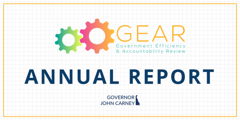 GEAR Logo and Annual Report